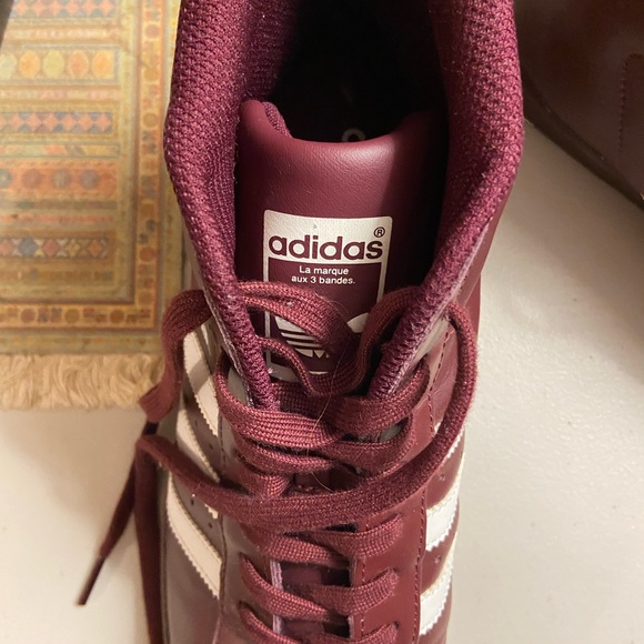 Adidas Pro Model Burgundy Men’s Sneakers - Picture 4 of 4